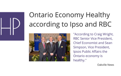 Ontario Economy Healthy according to Ipso and RBC