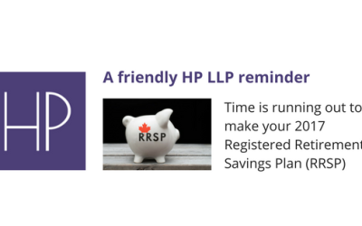 A Friendly HP LLP Reminder: Time Is Running Out!