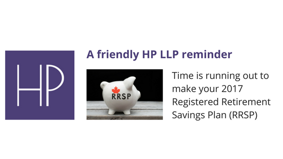 A Friendly HP LLP Reminder: Time Is Running Out!