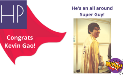 Our Superhero of the Month: Kevin Gao!