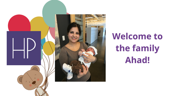 Welcome to the family Ahad!